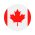 Canada - Round Flag Vector Flat Icon